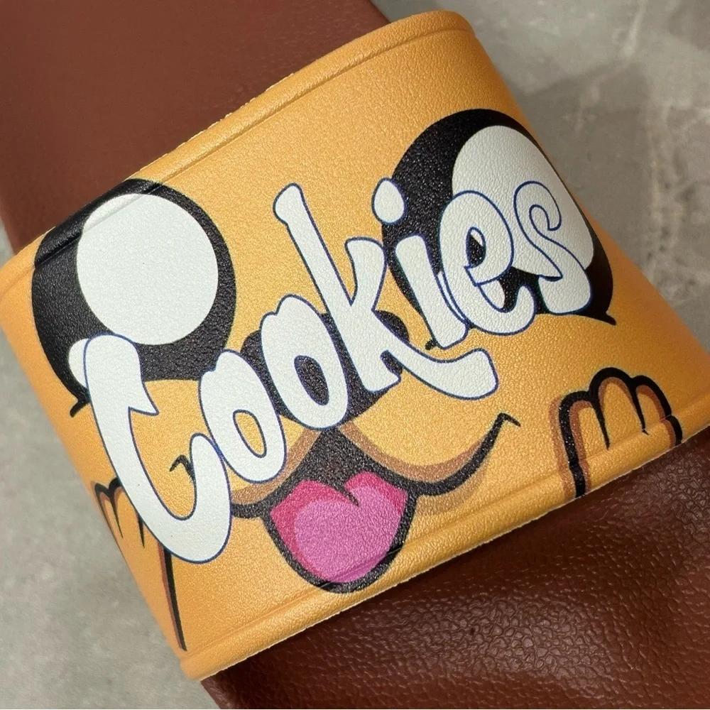 NEW Cookies (Inspired) Slides Size - 42( Men’s Size 9)